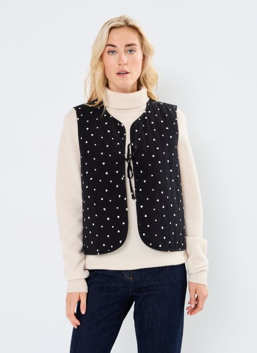 Gilet plastron coeur ICHI