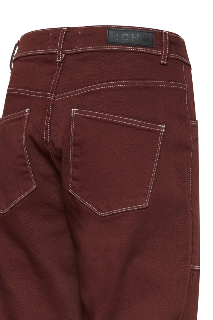 Jean cargo bordeaux ICHI