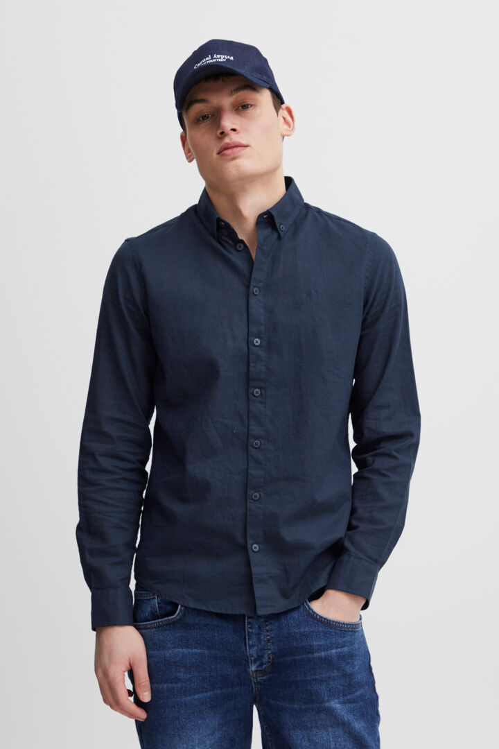 Chemise lin & coton Casual Friday