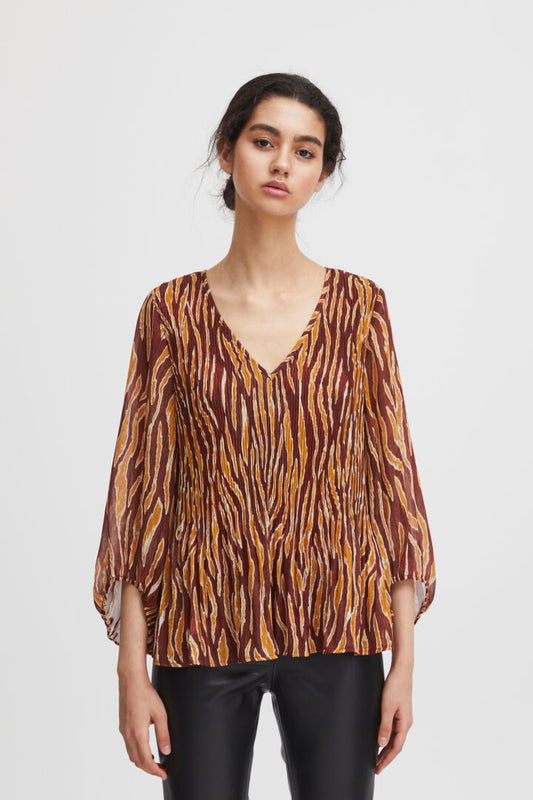 Blouse plissée ICHI