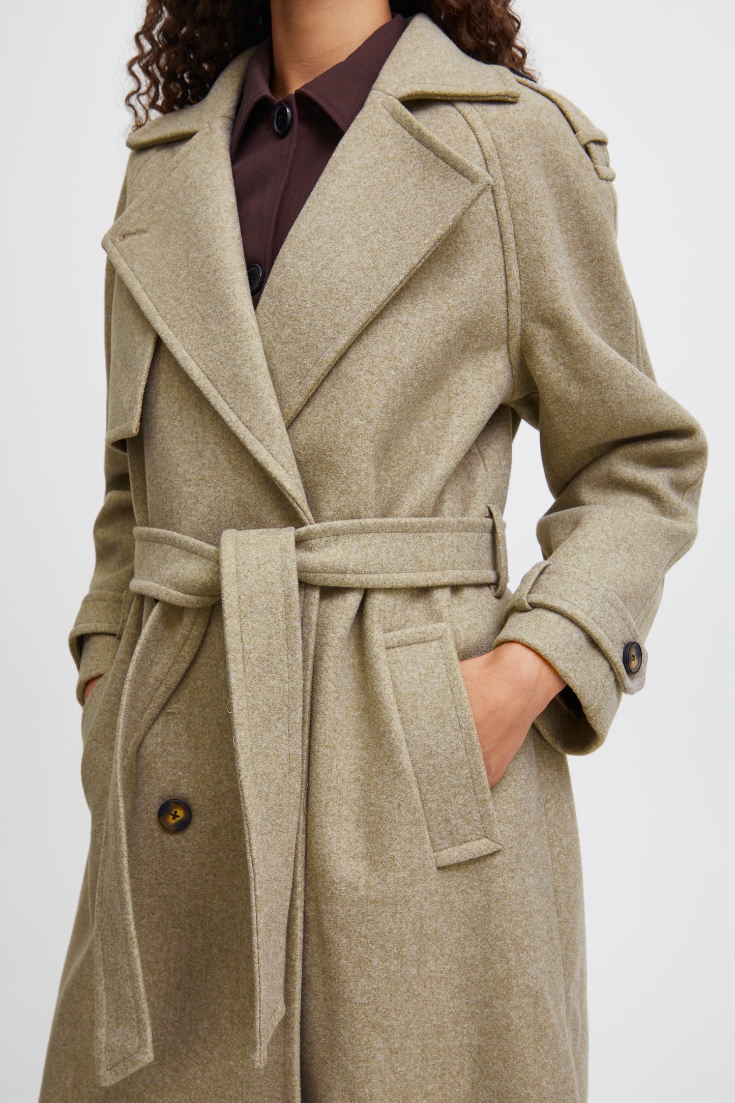 Manteau trench B.Young