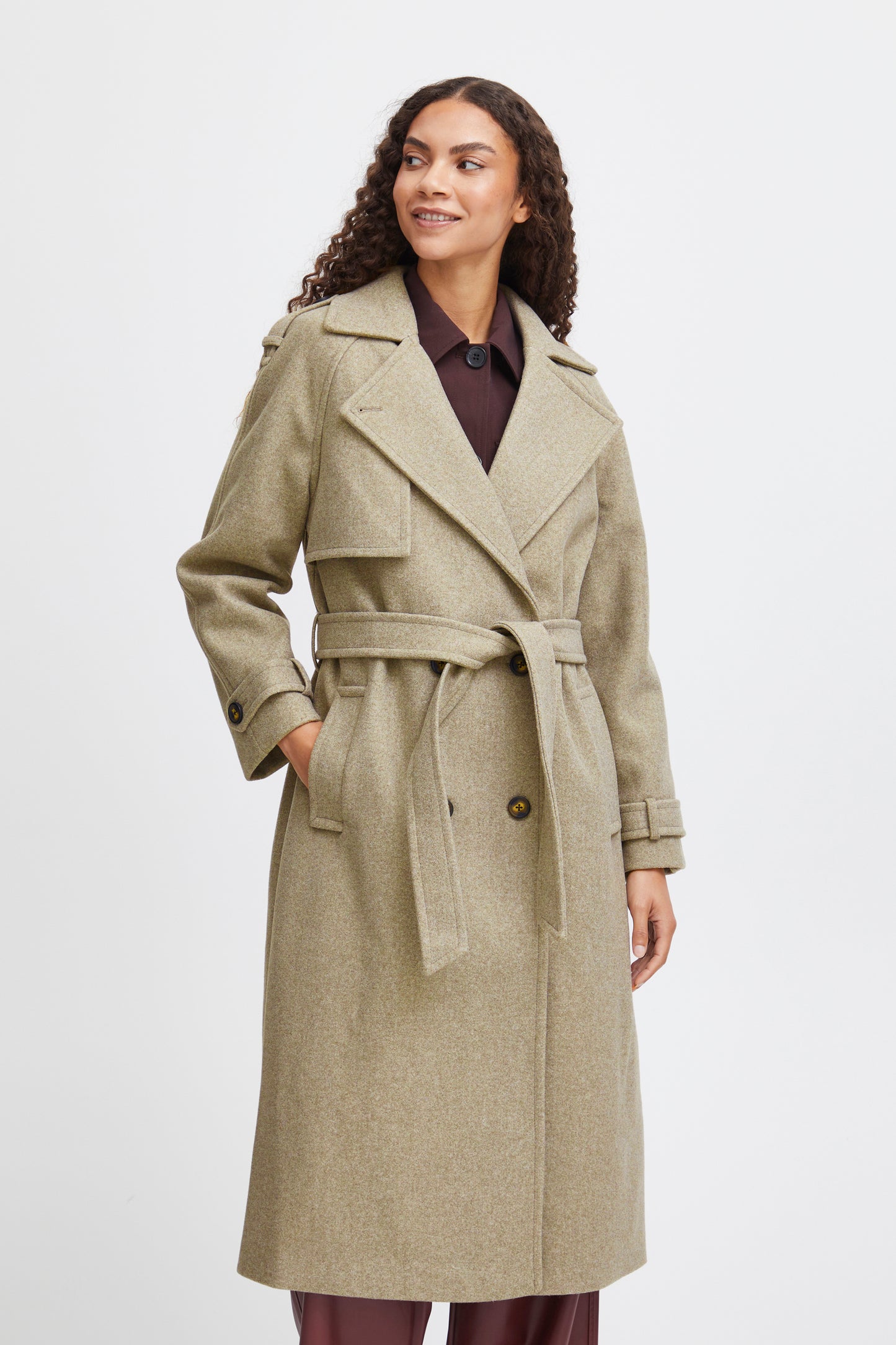 Manteau trench B.Young