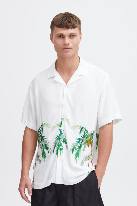 Chemise palm tree SOLID