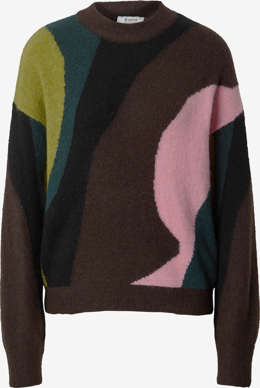 Pull multi couleurs B.Young