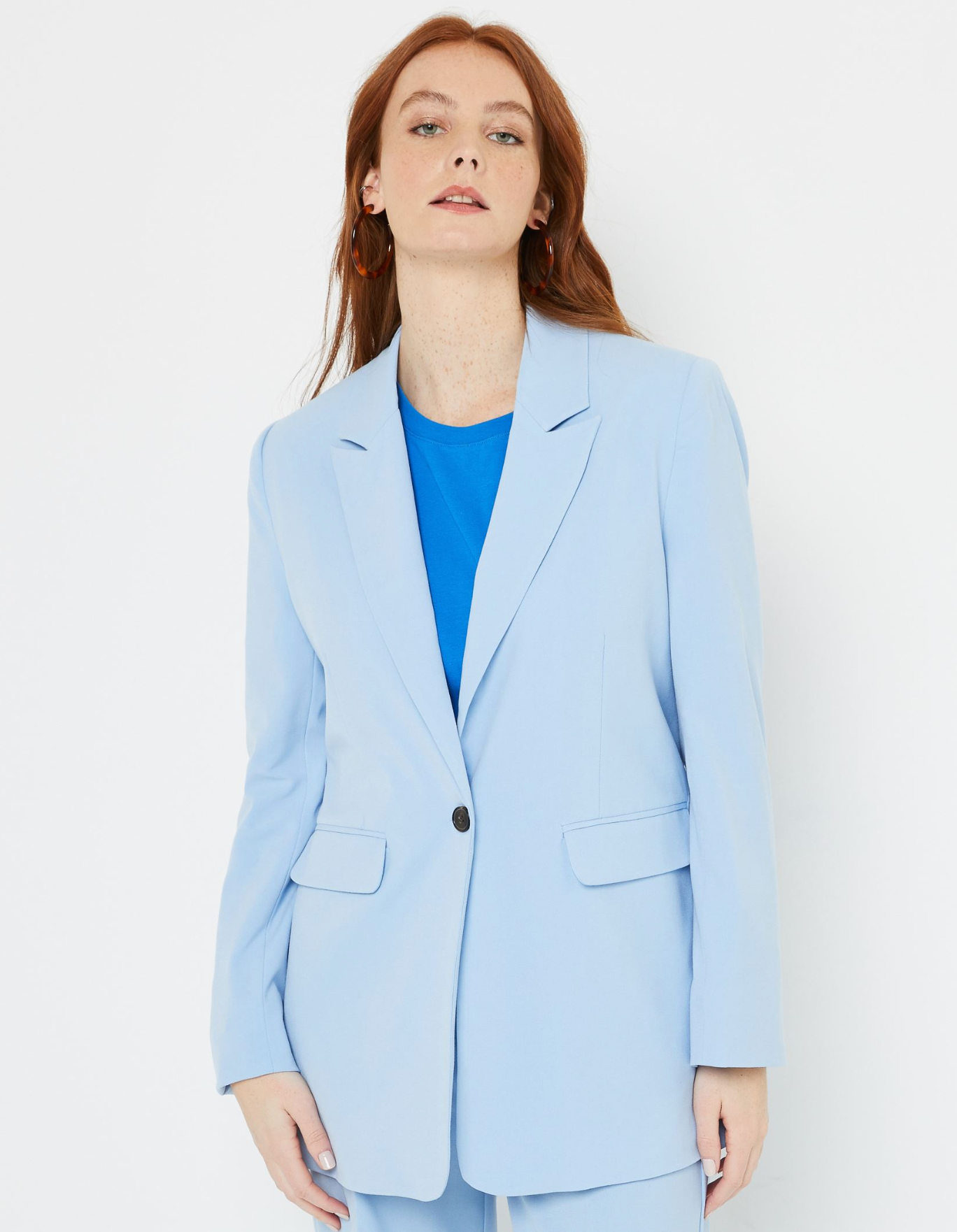 Blazer ensemble bleu ciel B.Young