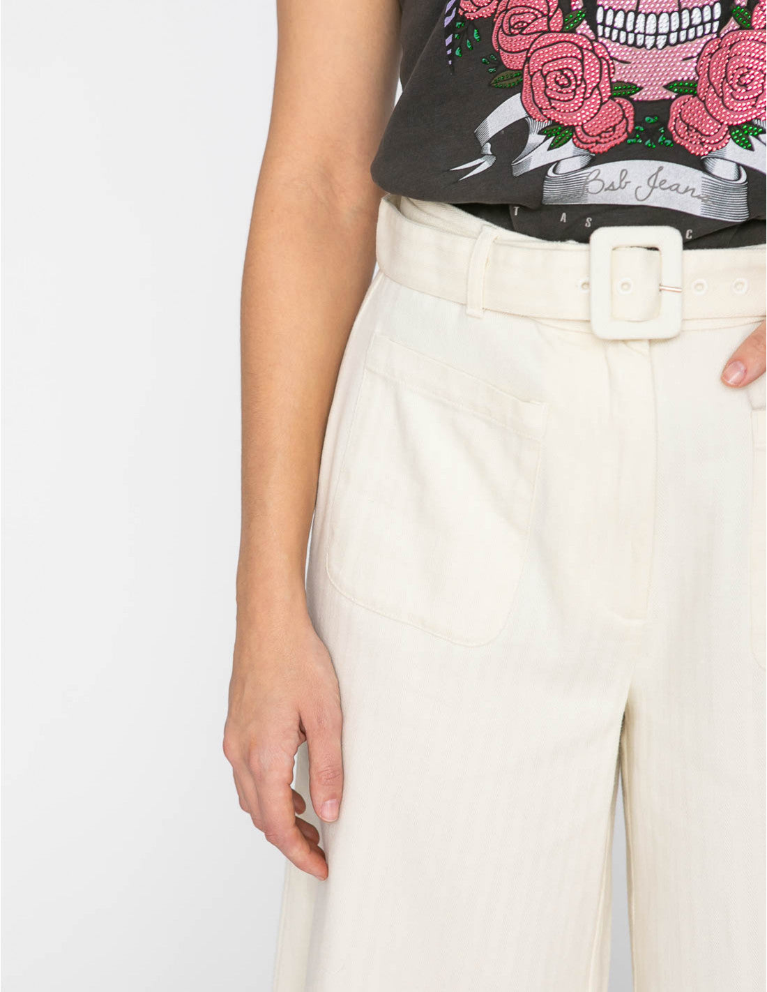 Pantalon ceinture ICHI